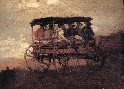 Winslow Homer Hakusan carriage and Streams oil on canvas